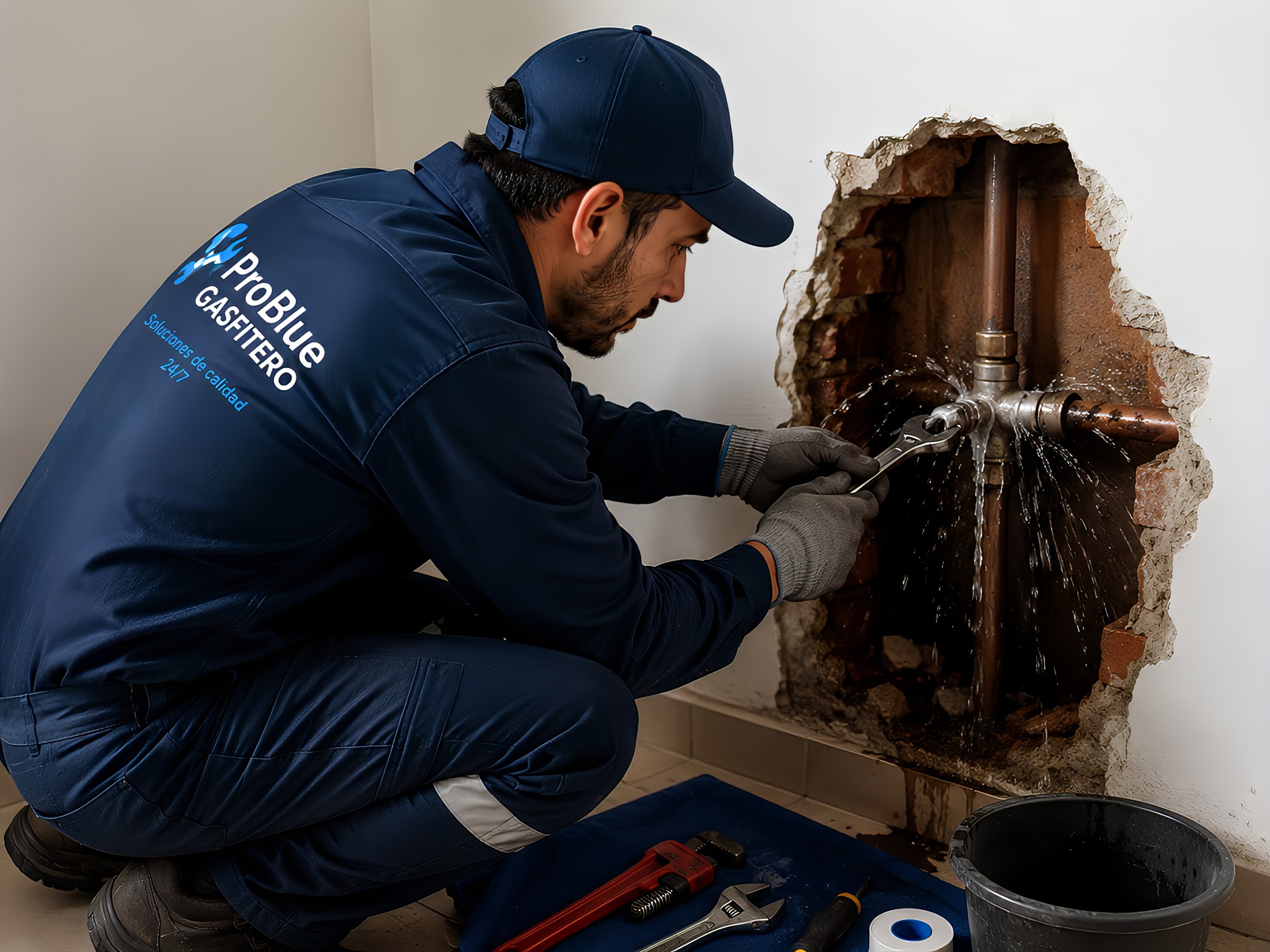Reparacion profesional de fuga de agua en Lima